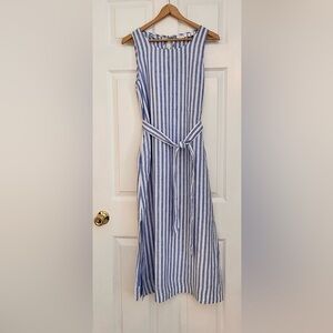 NWOT Small Nicole Miller New York sleeveless linen dress never worn.